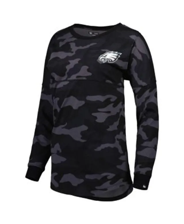 Touch Women's Black Philadelphia Eagles Plus Size Free Agent Long Sleeve T- shirt - Macy's