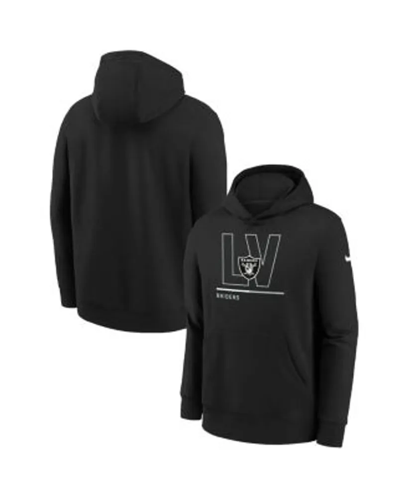 Las Vegas Raiders Nike Sideline Performance Player Pullover Hoodie