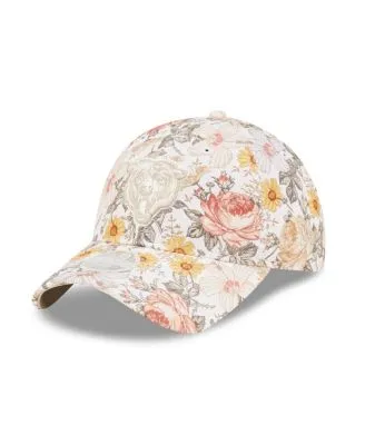 Green Bay Packers New Era Bloom 9TWENTY Adjustable Hat - Cream