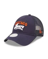 Chicago Bears Ladies Team Script 9FORTY Adjustable Trucker Cap