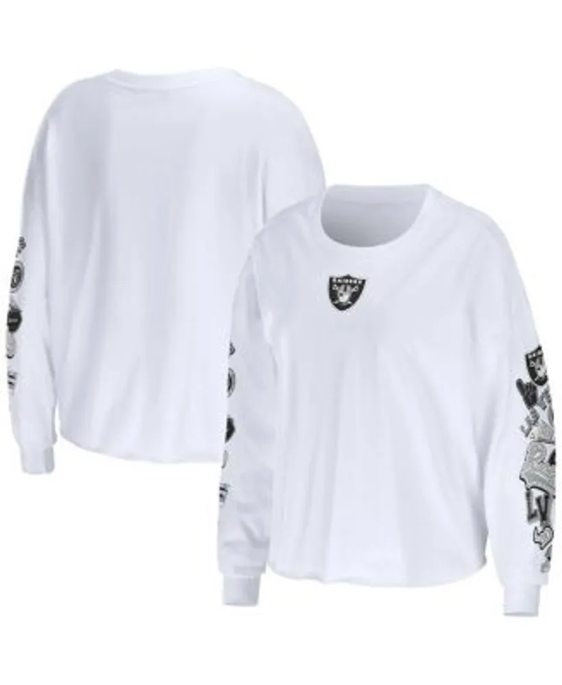 Product Detail  LAS VEGAS RAIDERS WOMENS CROP TEE