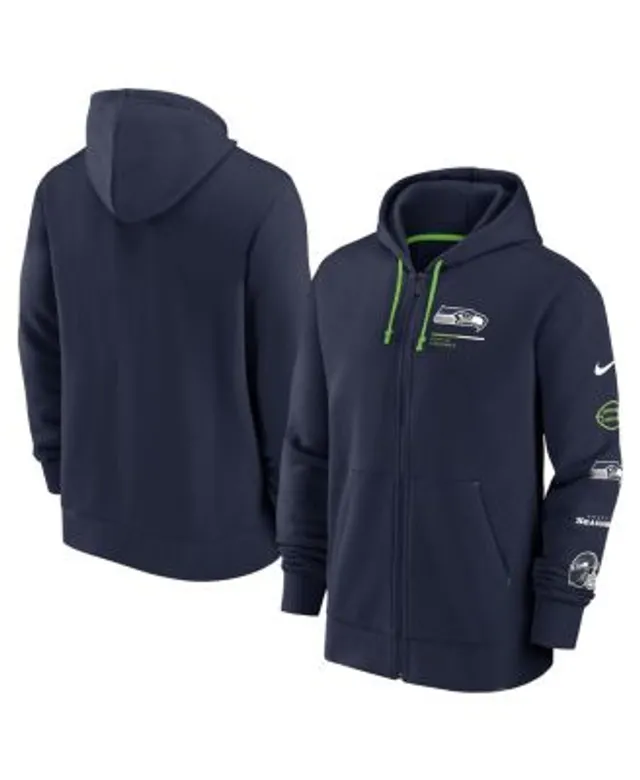 Seattle Seahawks Nike Icon Club Fleece Hoodie - Navy -Youth