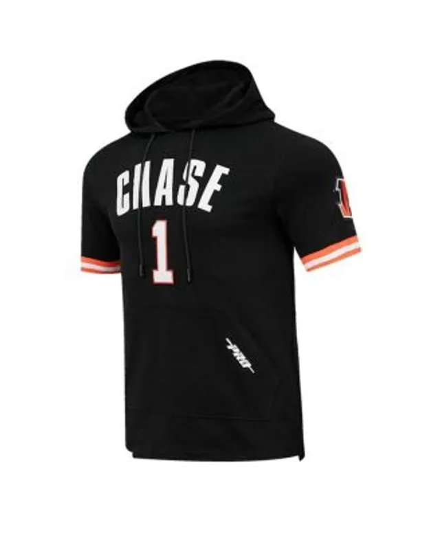 Men's Nike Ja'Marr Chase Orange Cincinnati Bengals Vapor F.U.S.E. Limited Jersey