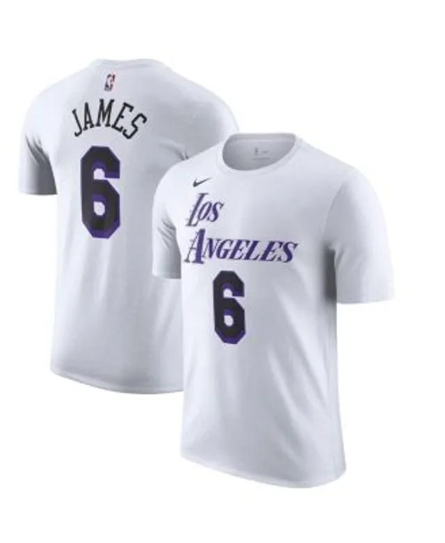 LeBron James Los Angeles Lakers Nike 2022 Select Series MVP Name