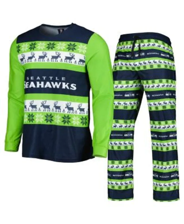 Seattle Seahawks Preschool Team Logo Long Sleeve T-Shirt - College Navy