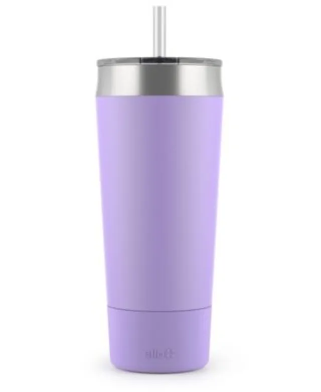 Ello Jones 11oz Vacuum Insulated Stainless Steel Travel Mug Black