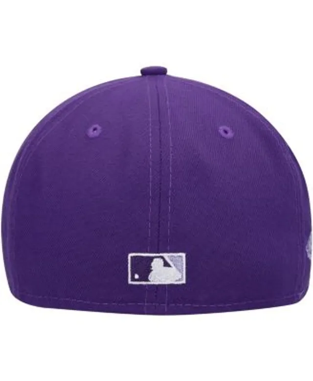 Chicago White Sox New Era Lavender Undervisor 59FIFTY Fitted Hat - Purple