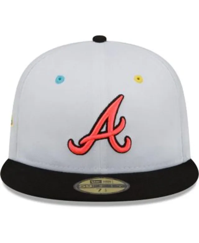 New Era Atlanta Braves Sky Blue Color UV 59FIFTY Cap - Macy's