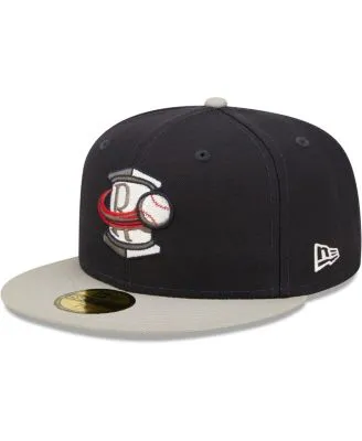 New Era Men's Atlanta Braves 59Fifty Road Navy Authentic Hat