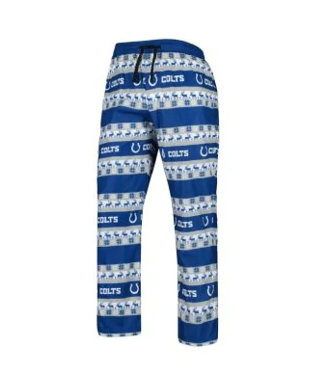 Women's FOCO Royal Indianapolis Colts Holiday Ugly Pajama Set