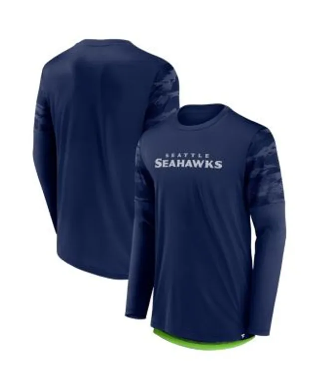 Concepts Sport Women's College Navy/neon Green Seattle Seahawks