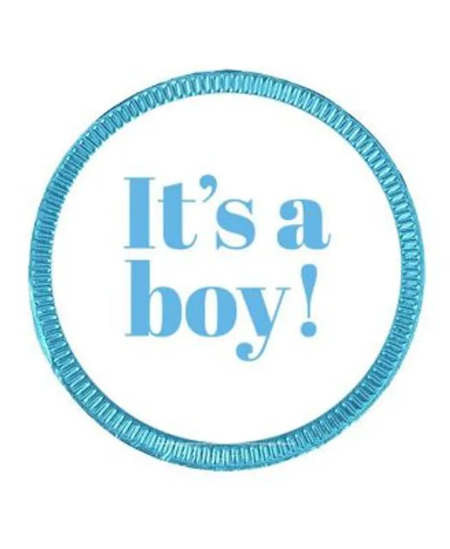 12ct It's a Boy Candy Baby Shower Party Favors Organza Bags with Milk  Chocolate Kisses (12 Pack)