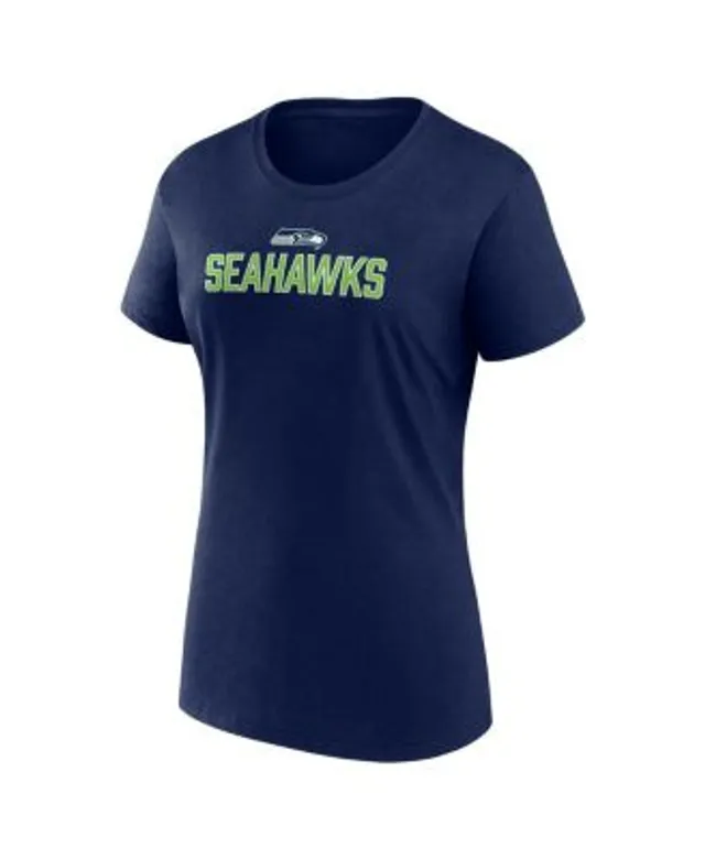 Women's Fanatics Branded College Navy Seattle Seahawks Drive Forward V-Neck  Long Sleeve T-Shirt - Yahoo Shopping