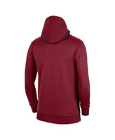 Youth Miami Heat Nike Red Showtime Performance Full-Zip Hoodie
