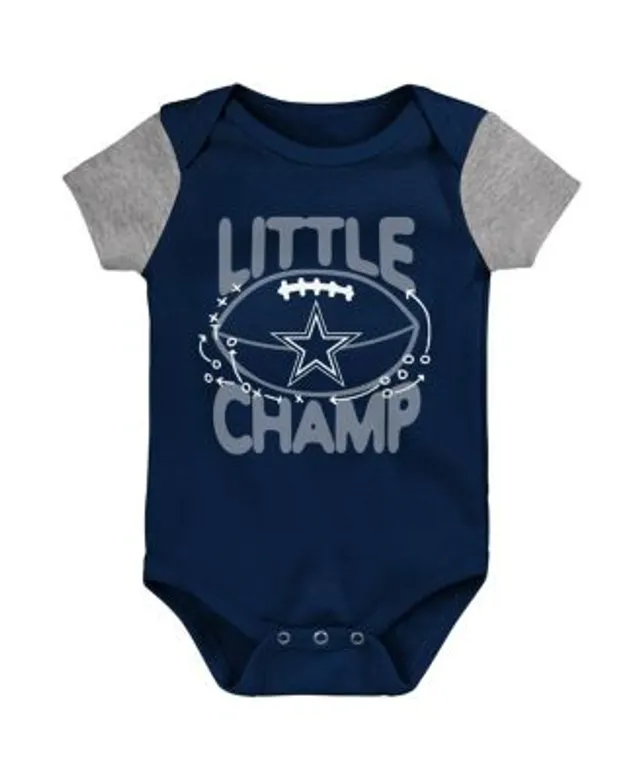 Newborn & Infant Red/Navy St. Louis Cardinals Little Champ Three-Pack  Bodysuit Bib & Booties