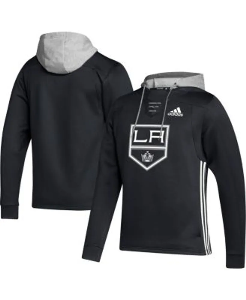 Men's adidas Black Los Angeles Kings Skate Lace Primeblue Team Pullover  Hoodie