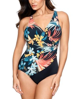 Women's Oceanus Tummy-Control One-Piece Swimsuit