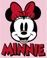 Mickey & Friends Girl's Mickey Mouse & Minnie Vintage Couple T-Shirt Pink