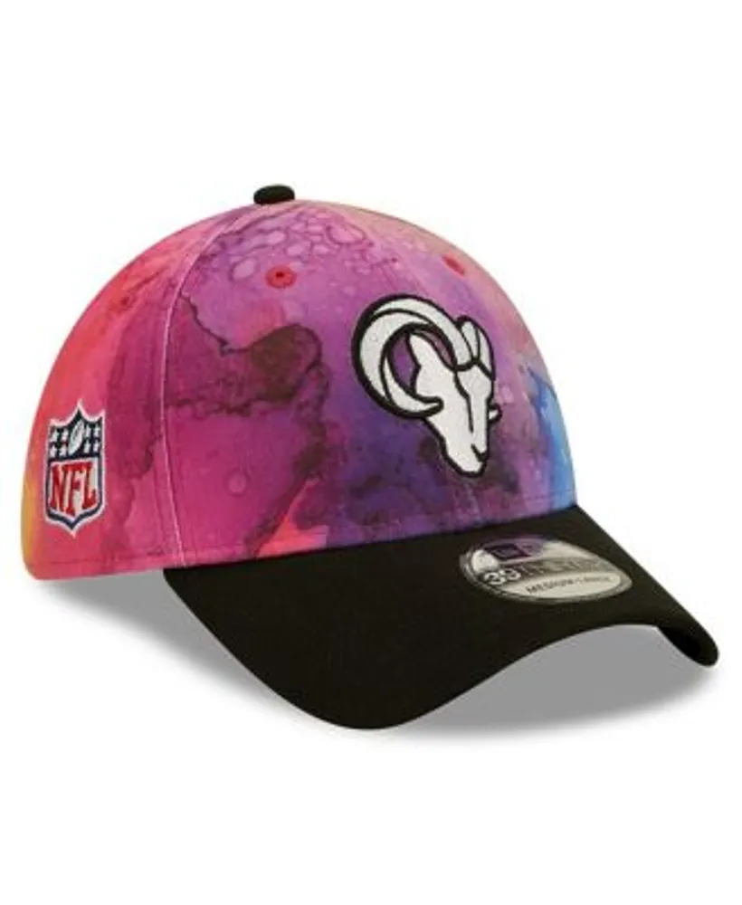 New Era Men's Pink, Black Los Angeles Rams 2022 NFL Crucial Catch