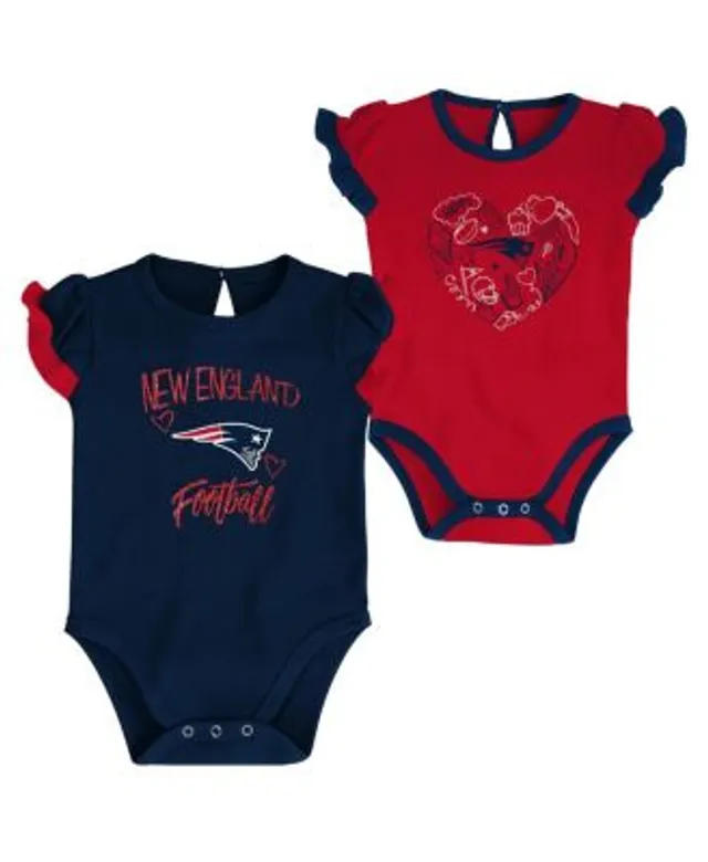 Newborn & Infant Navy/Light Blue Tennessee Titans Too Much Love Two-Piece  Bodysuit Set