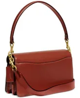 COACH Signature Coated Canvas Studio Shoulder Bag - Macy's