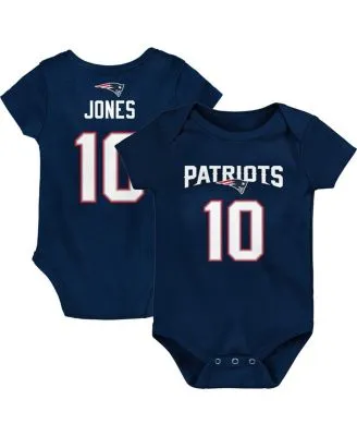 Infant Justin Fields Navy Chicago Bears Mainliner Player Name & Number Bodysuit