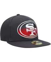 New Era Cream San Francisco 49ers Chrome Dim 59FIFTY Fitted Hat