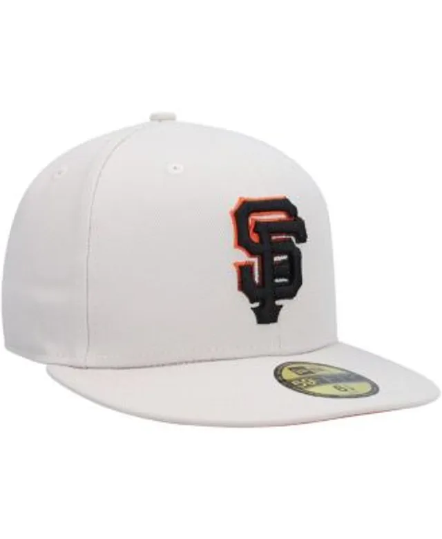 New Era Men's Khaki, Olive San Francisco Giants Pink Undervisor 59FIFTY  Fitted Hat