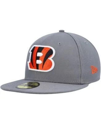 Men's New Era Graphite Cincinnati Bengals Storm 59FIFTY Fitted Hat