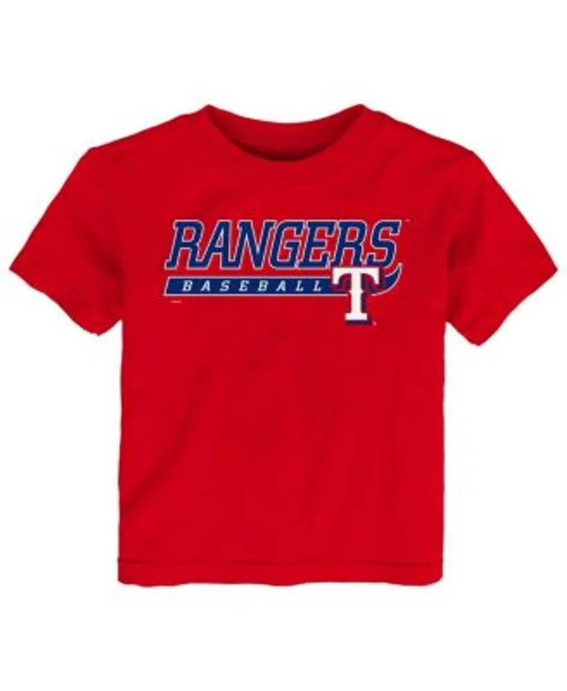 Lids Texas Rangers Youth Distressed Logo T-Shirt - Red