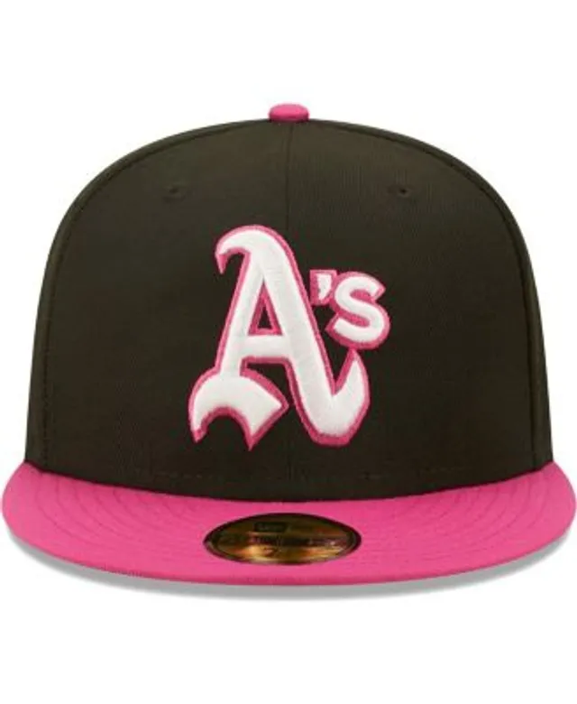 Lids Brooklyn Dodgers New Era 1955 World Series Champions Passion 59FIFTY  Fitted Hat - Black/Pink