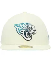 New Era Cream Buffalo Bills Chrome Dim 59FIFTY Fitted Hat