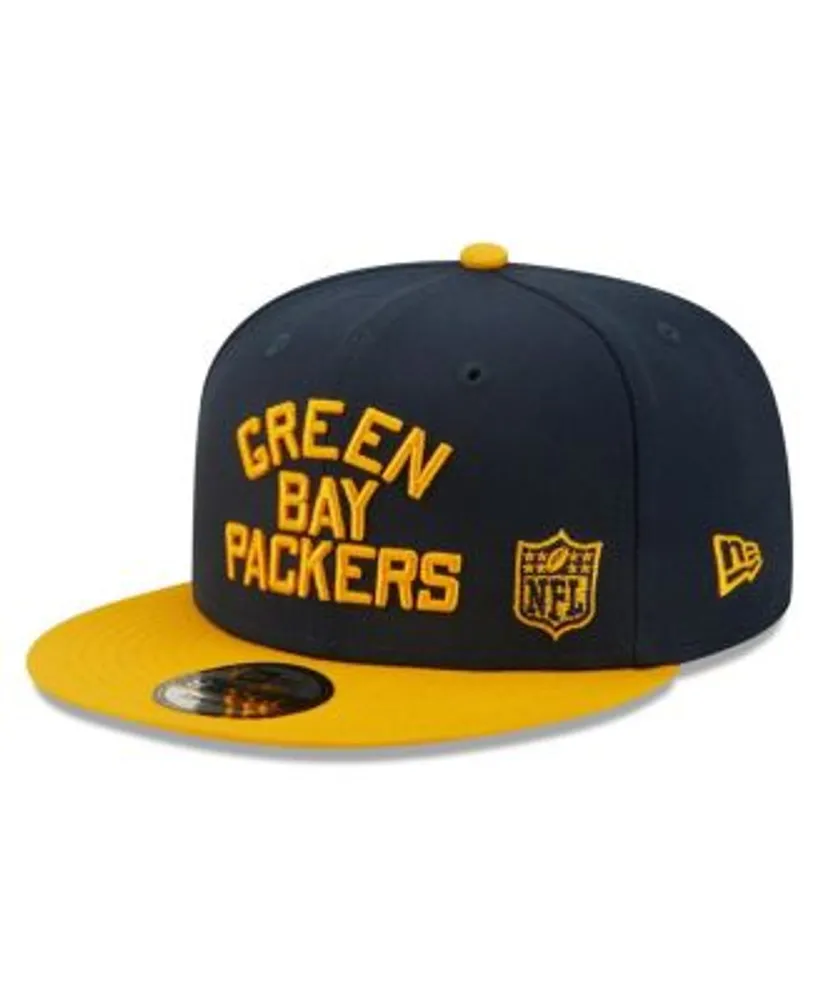 New Era Men's Navy, Gold Green Bay Packers Flawless 9FIFTY