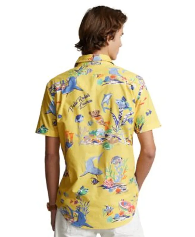 Polo Ralph Lauren Men's Classic Fit Hawaiian Shirt - Macy's