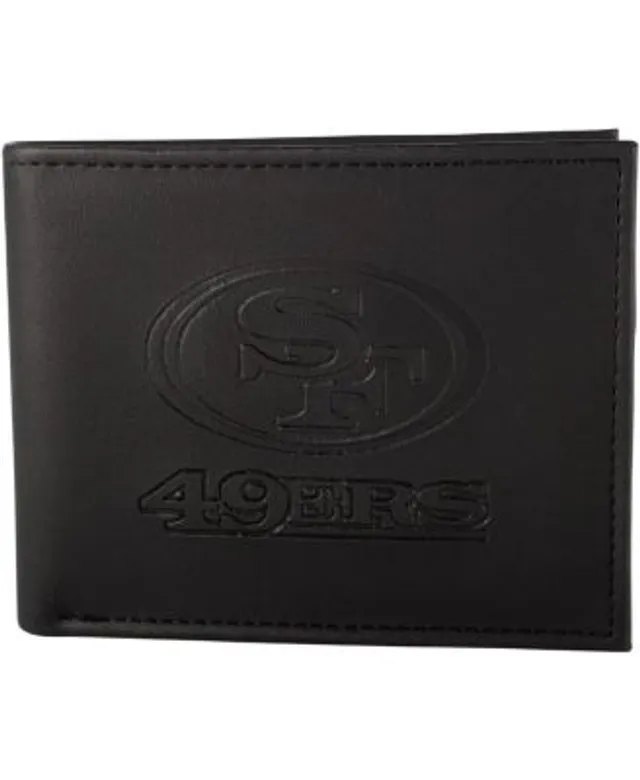 Men's Black San Francisco 49ers Hybrid Tri-Fold Wallet