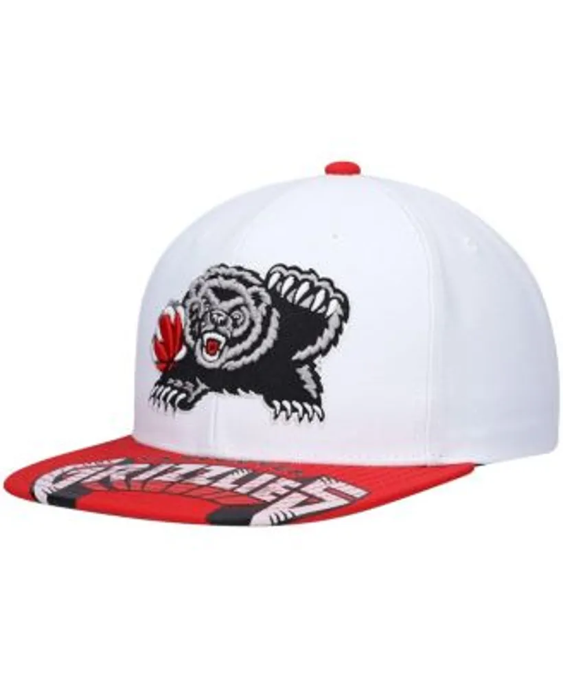 Mitchell & Ness White Vancouver Grizzlies Hardwood Classics In