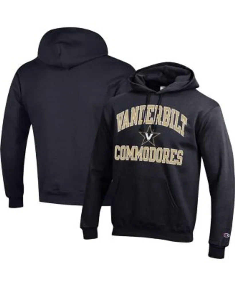 Men's Nike Black Vanderbilt Commodores Logo Club Pullover Hoodie