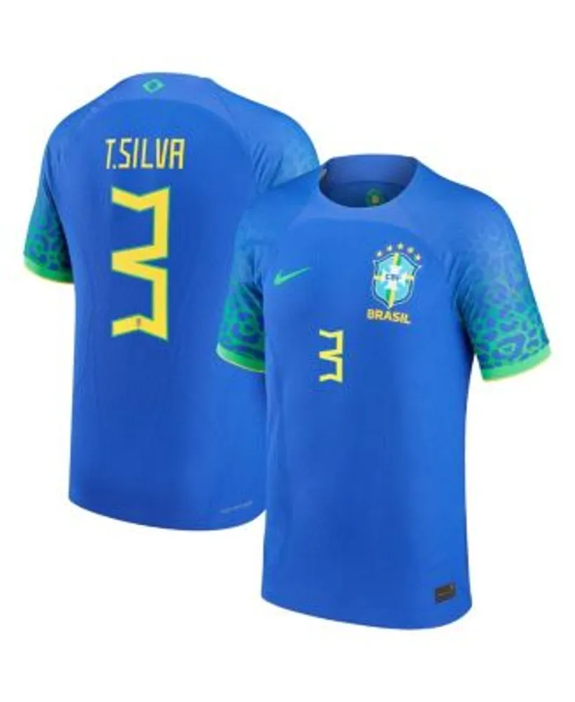 Men's Nike Blue Brazil National Team 2020/21 Away Vapor Match