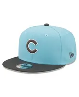 Chicago Cubs New Era Spring Basic Two-Tone 9FIFTY Snapback Hat - Cream/Light  Blue