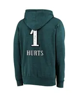 Women's Majestic Threads Midnight Green Philadelphia Eagles Super Bowl LVII Extra Point Tri-Blend Pullover Hoodie Size: Small