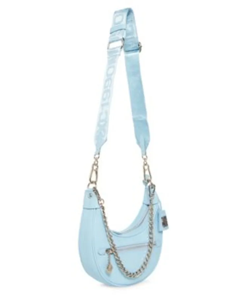 Steve Madden Handbag Womens Baby Blue Woth Shoulder Strap Large Size