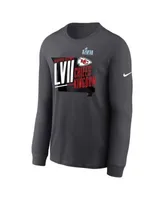 Nike Anthracite Kansas City Chiefs 2022 NFL Playoffs Iconic T-Shirt