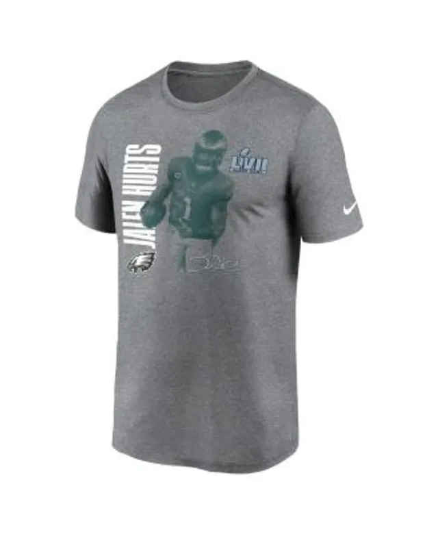 Men's Homage Jalen Hurts Charcoal Philadelphia Eagles NFL Blitz Player  Tri-Blend T-Shirt