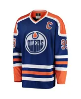 Wayne Gretzky Edmonton Oilers Fanatics Branded Authentic Stack