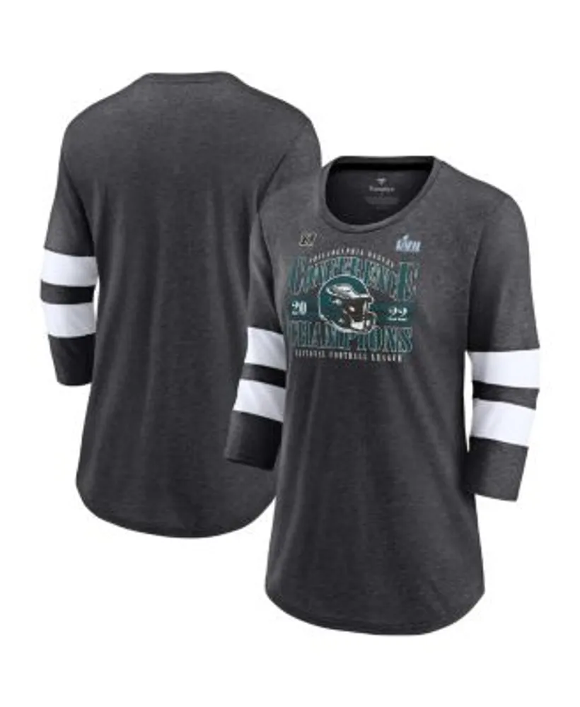 Long printed T-shirt - Dark grey/Philadelphia Eagles - Ladies