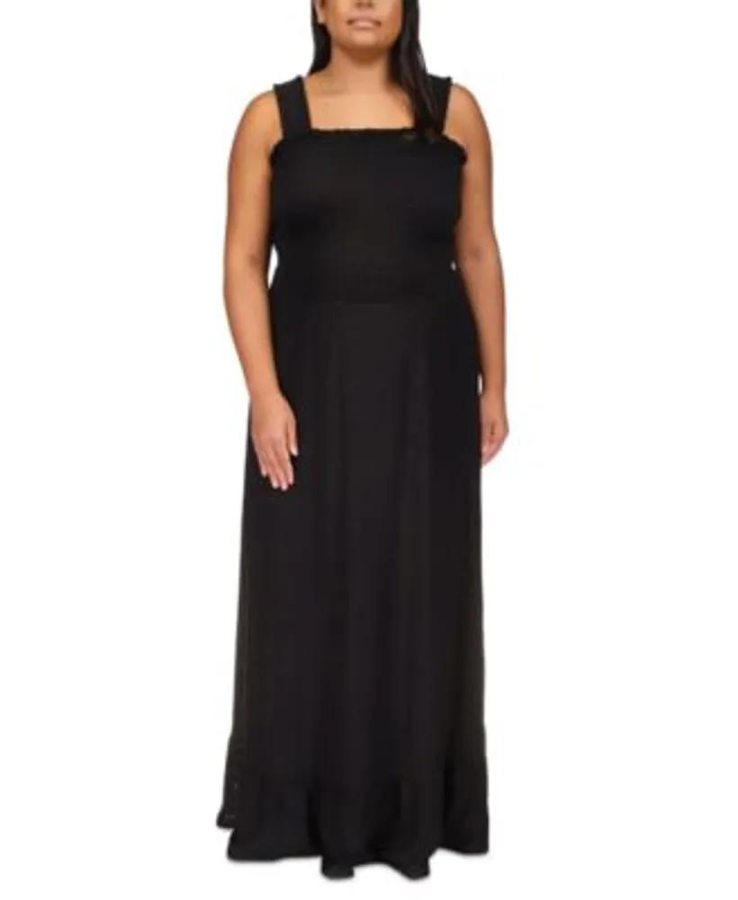 Michael Kors Plus Size Plaid Jacquard Dress  ICandy Bella Ink