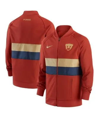 Nike San Diego Padres White/Gold Rewind Warmup V-Neck Pullover Jacket