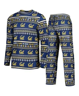 Men's FOCO Navy Chicago Bears Ugly Pajama Set