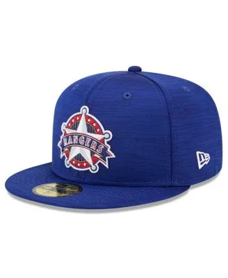 New Era Texas Rangers Black Primary Logo Basic 59FIFTY Fitted Hat