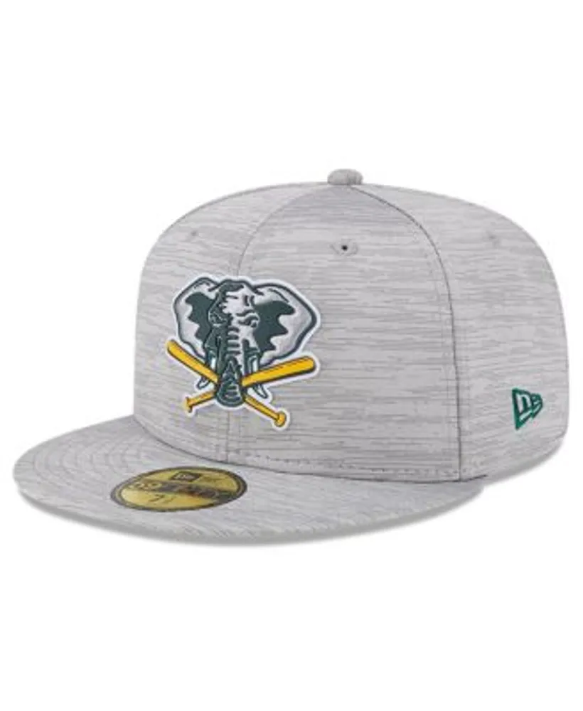 New Era Men's Green Oakland Athletics 2023 Clubhouse 39THIRTY Flex Hat